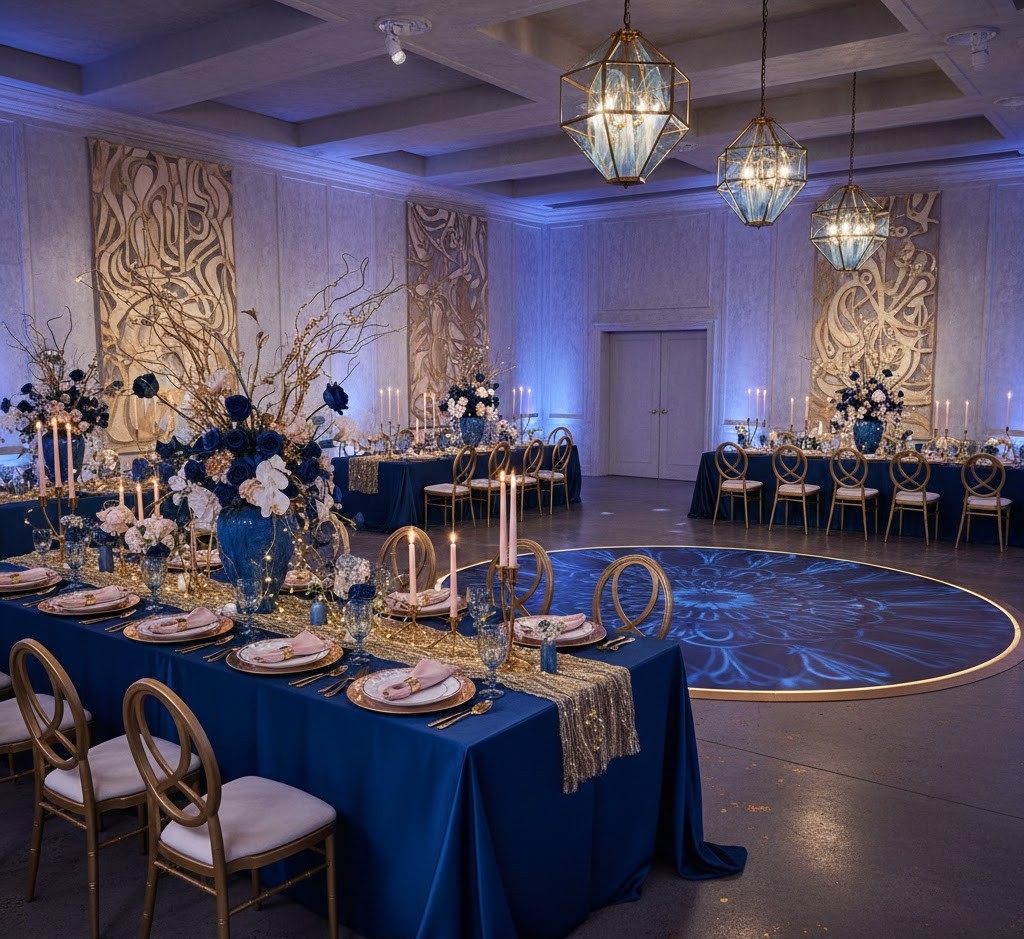 Elegant event decoration